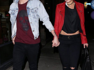 Valentine's Day Party of Louis Tomlinson and Actress Danielle Campbell