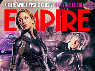 X-Men: Apocalypse Actors and Their Empire Covers