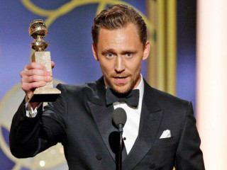 Public Criticizes Tom Hiddleston For His Speech At The Golden Globes