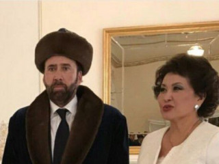 Nicolas Cage's Snap in Kazakhstan Became A Meme