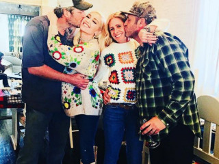 Gwen Stefani and her sons celebrated Thanksgiving Day in Oklahoma