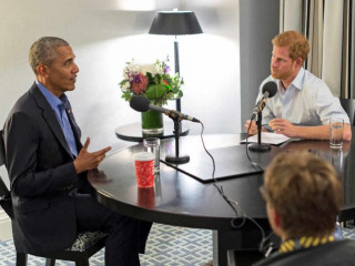 Prince Harry interviews Barack Obama