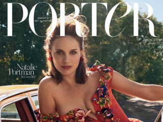 Natalie Portman appeared on the pages of Porter Magazine