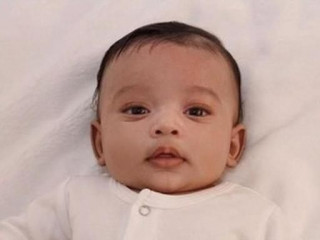 Kim Kardashian published a photo of her daughter Chicago