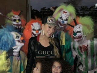 Mariah Carey celebrated Halloween with her children