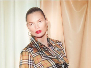 Kate Moss starred in advertising Burberry and Vivienne Westwood