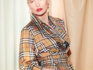Kate Moss starred in advertising Burberry and Vivienne Westwood