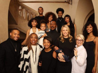 Eddie Murphy spent the first Christmas with ten children