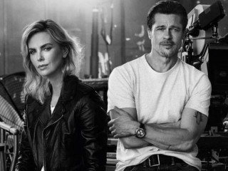 Charlize Theron and Brad Pitt starred in a Breitling ad (VIDEO)