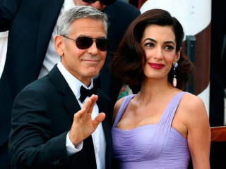 George Clooney's wife left him