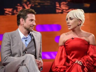 There's something between them: Bradley Cooper surprises Lady Gaga
