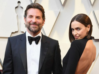 Luxurious dress and good mood: Bradley Cooper and Irina Shayk at the Oscar-2019