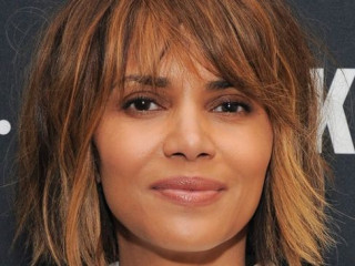 52-year-old Halle Berry posed in a translucent combination without a bra
