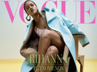 Rihanna starred in a hot photo set for Vogue