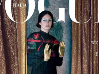 Lana Del Rey shot for Vogue Italia