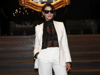 Monica Bellucci came to the show Dolce & Gabbana in a new image
