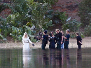 Angelina Jolie became a blonde in the new movie