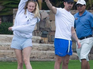 Pregnant Sophie Turner is resting with her husband at the resort