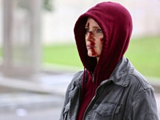 Pictures of Jessica Chastain with a bloodied face hit the Web
