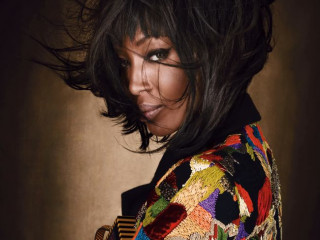 Naomi Campbell bared for Pat McGrath campaign
