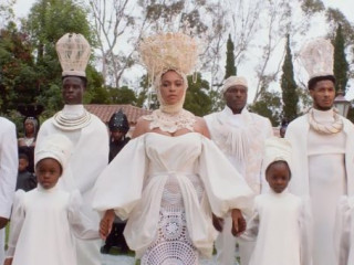 Beyonce revealed a new teaser for her visual album Black Is King