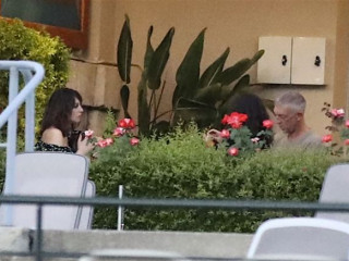 Vincent Cassel had dinner with Monica Bellucci