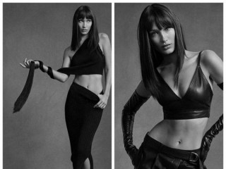 Bella Hadid approved the fashion for low-rise pants