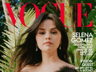 Selena Gomez graced the cover of Vogue