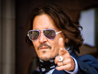 A homeless man broke into Johnny Depp's house, took a shower, and got drunk
