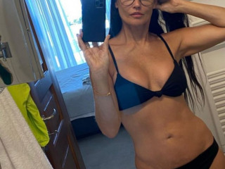 Demi Moore, 58, showed off her perfect bikini figure