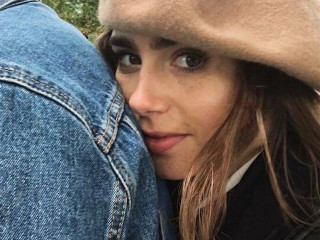 Lily Collins is officially married