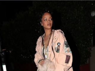 Rihanna was criticized online because of her outfit