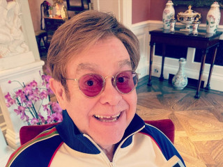 Elton John unveiled his first eyewear collection