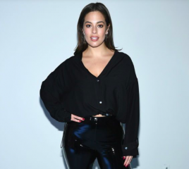 Ashley Graham appeared in an extravagant image at a social event