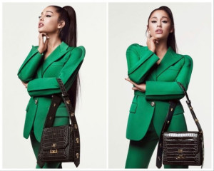 Ariana Grande tried on stylish costumes