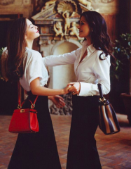 Catherine Zeta-Jones and her daughter starred for Fendi