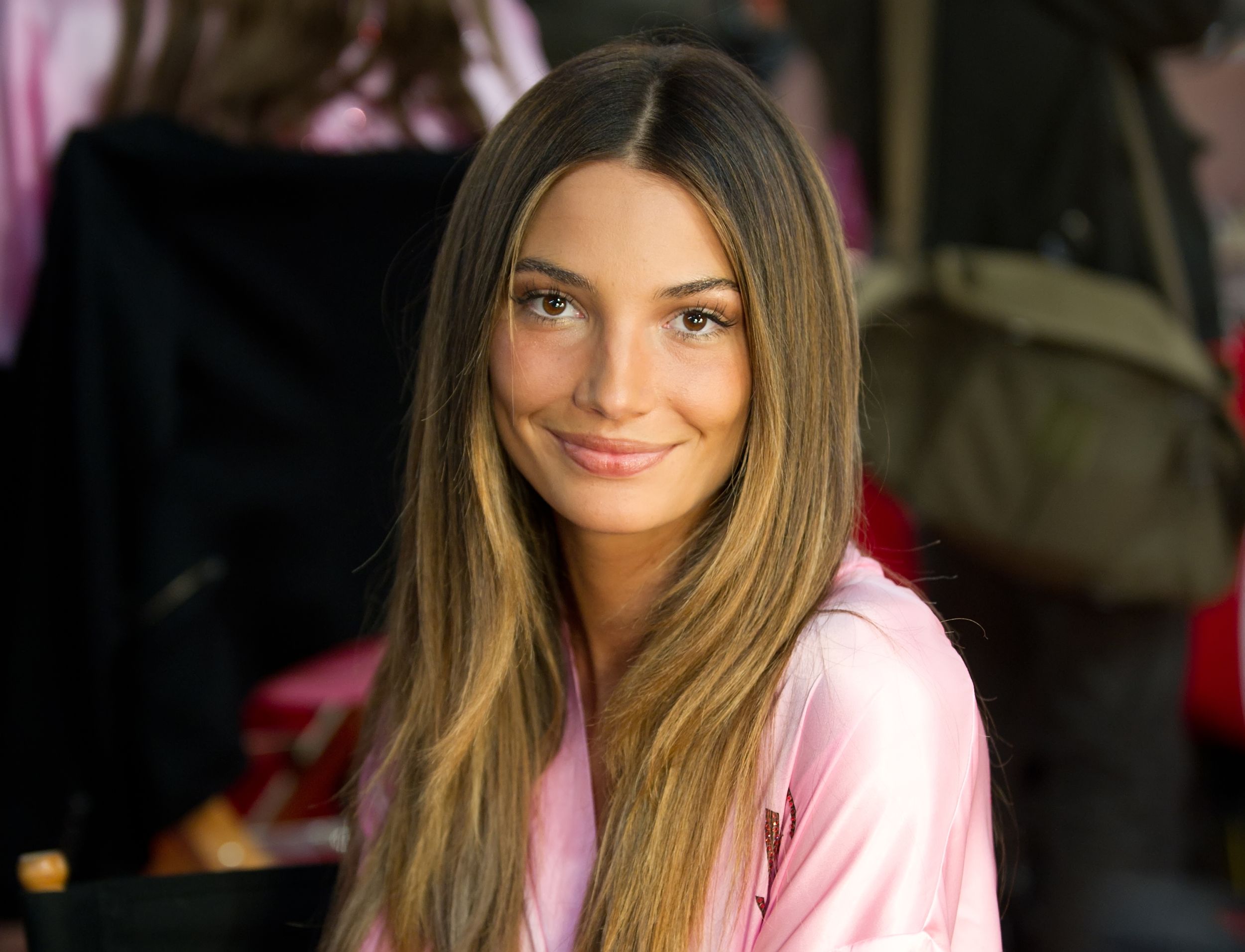 Lily Aldridge улыбка