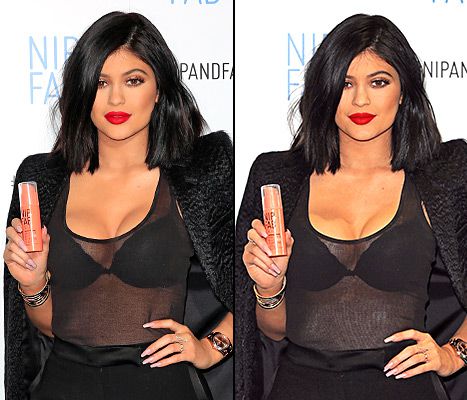Makeup Malfunction: Red Carpet, Kylie Jenner and Cleavage Contouring