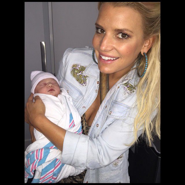 Jessica Simpson is Godmother of CaCee Cobb's Baby-Girl Wilder: see Pictures!