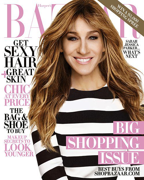Sarah Jessica Parker on the New Cover of Harper's Bazaar