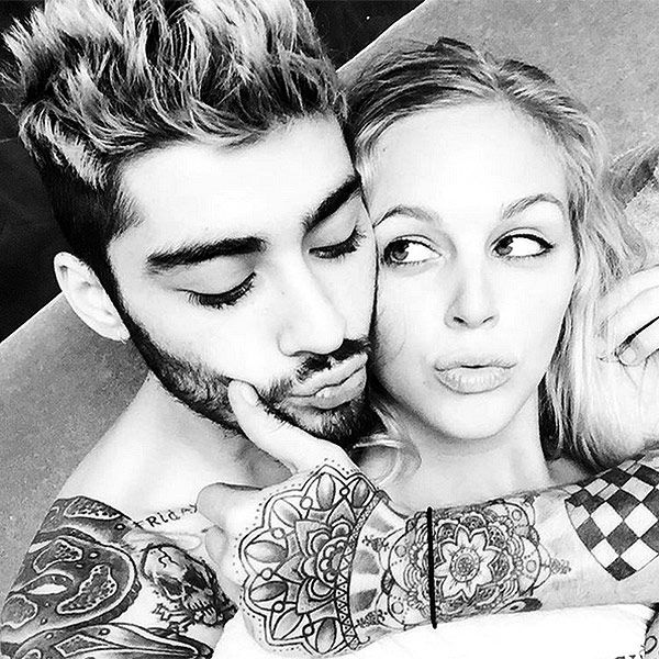 Shirtless Zayn Malik Embraces A Mysterious Blonde On The Picture News At Celebs 