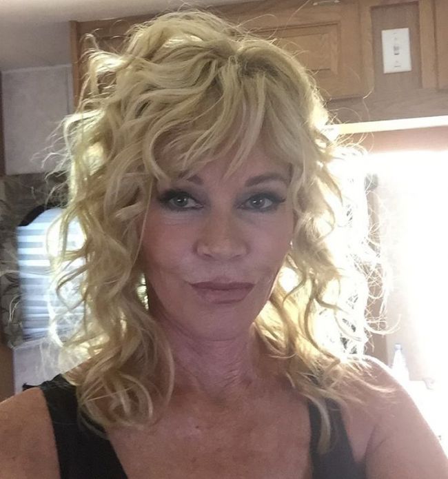 58-Year-Old Melanie Griffith without Make-Up