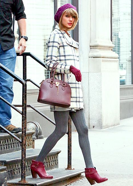 Taylor Swift's Coat under $150 along with other Bargain Looks from Sophia Bush and Jessica Alba