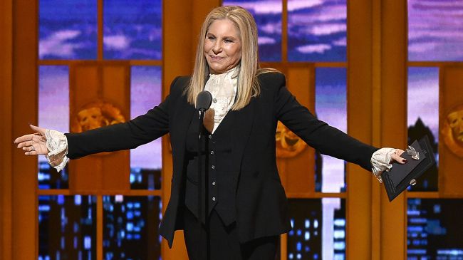 Barbra Streisand was ''Verklempt'' on the Tonys Stage