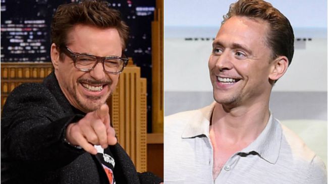 Robert Downey Jr. Joked About Tom Hiddleston's Instagram