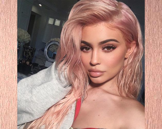 Rose Gold Hair Of Kylie Jenner