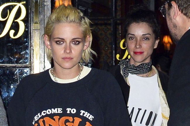 Kristen Stewart and St. Vincent Spend Time in N.Y.C.