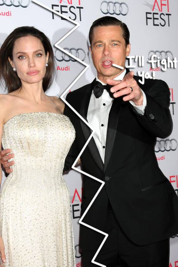 Brad Pitt Wants Joint Custody