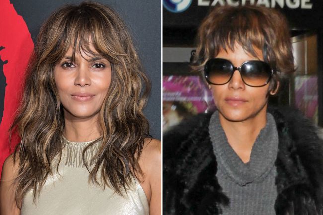 Old-New Hair-Styles Of Halle Berry and Lea Michele