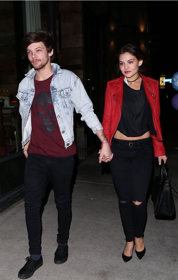 Valentine's Day Party of Louis Tomlinson and Actress Danielle Campbell